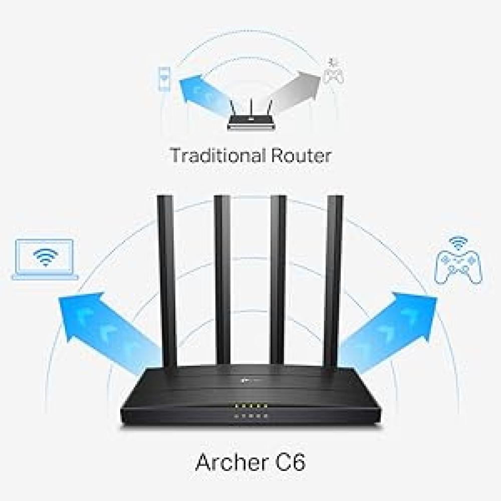 راوتر تي بي لينك AC1200 C6  - 4G TP-Link