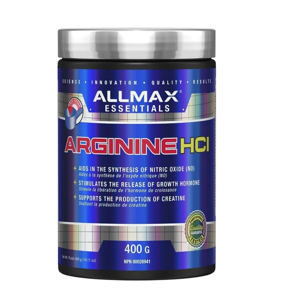 اول ماكس أرجينين هيدروكلوريد (400 جم) - ALLMAX Essentials ARGININE HCL