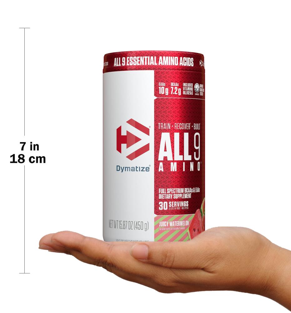 ديماتيز - مسحوق امينو أول 9 (450 جم) - Dymatize All 9 Amino Acids Powder