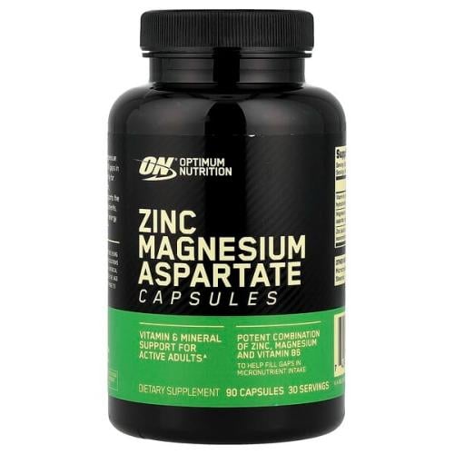 اوبتيموم نيوترشن ZMA - أسبارتات الزنك والمغنيسيوم