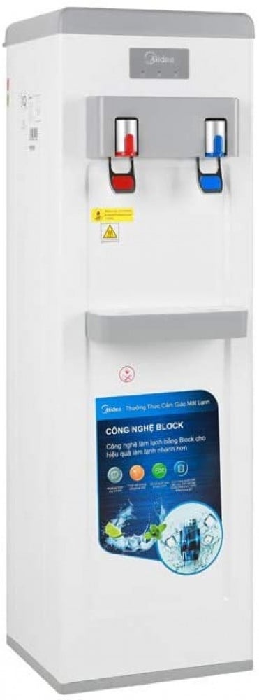Midea refrigerator, 2 taps, hot and cold, safety