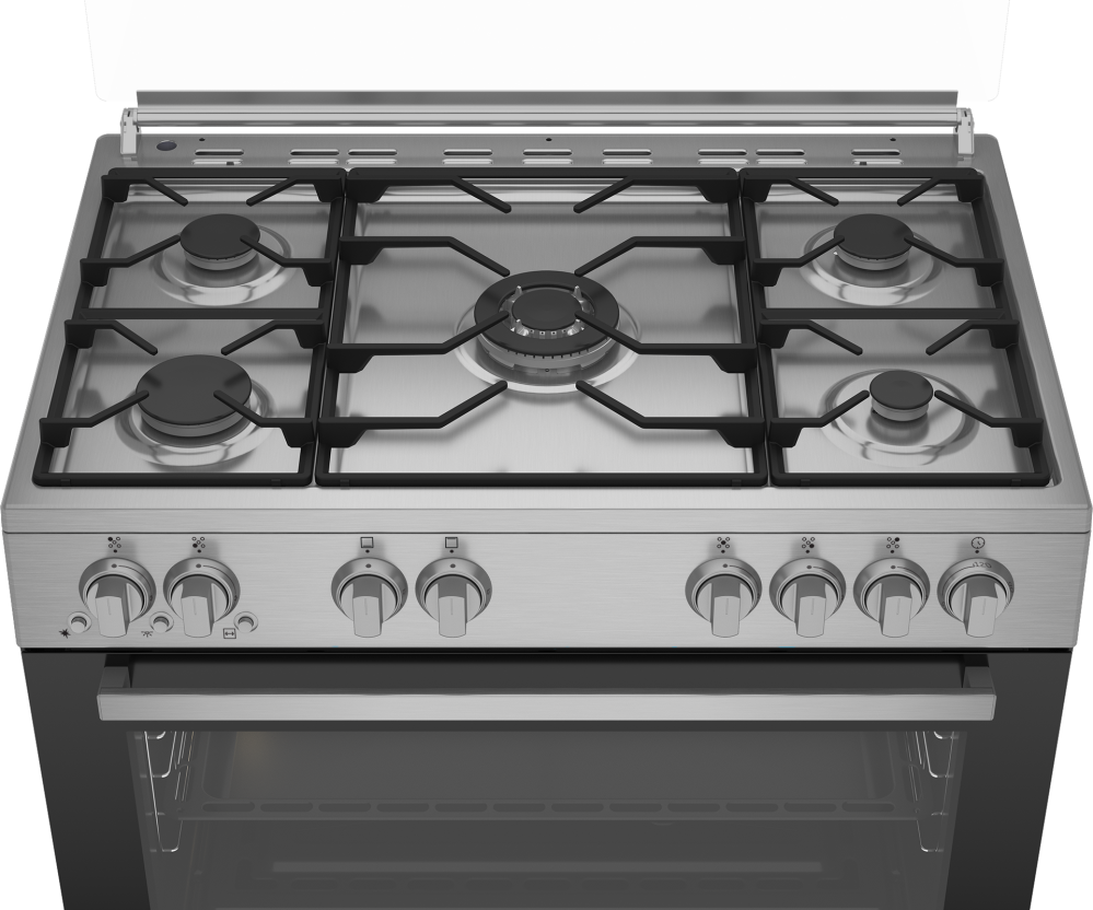 فرن غاز بيكو 5 عيون شباك ثقيل