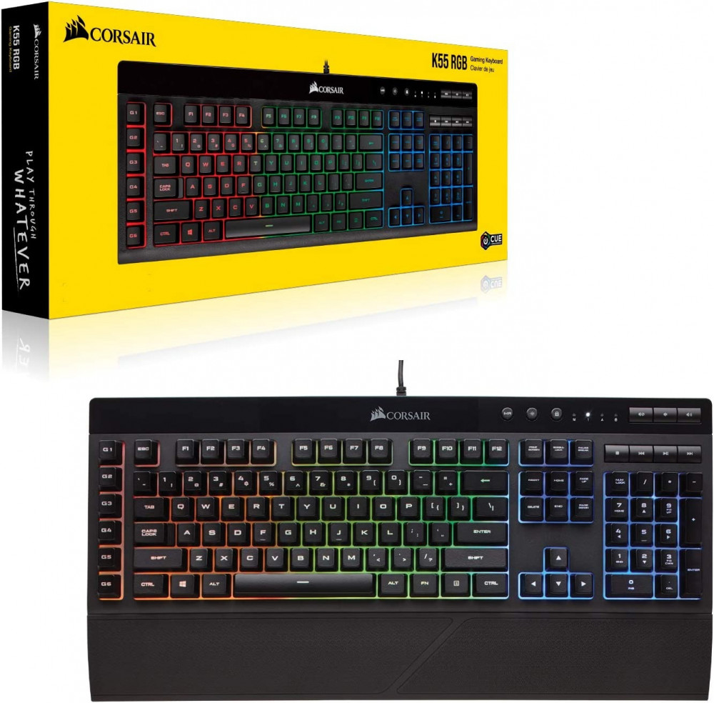 Corsair K55 RGB Gaming Keyboard - Sparktech, is the Gamers Pick