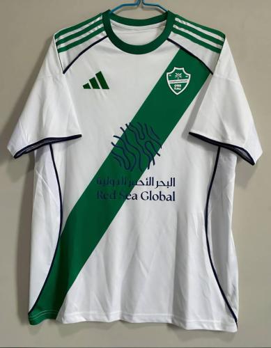 تيشيرت الاهلي السعودي الابيض 2026/2025 بشعار الاهل...