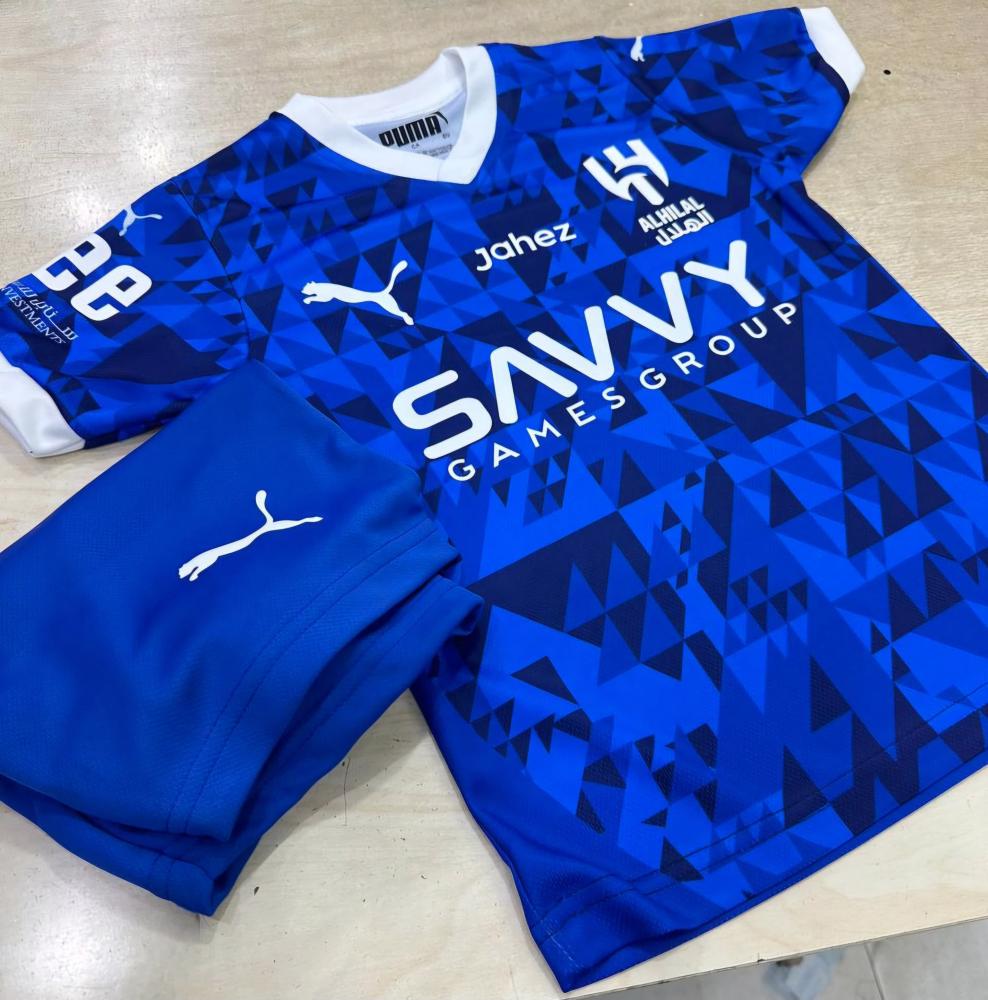 طقم الهلال الجديد 2025 تيشيرت الهلال الاساسي متجر روشن تسوق اونلاين