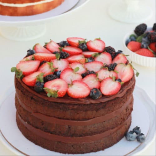 نيكدكيك شوكلت مزينة بالفاكهة المستوردة