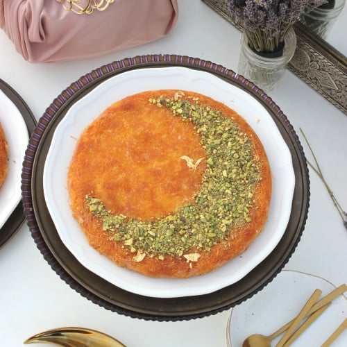 كنافة بالقشطة