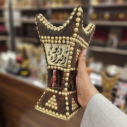 مبخرة خشبية (كبير) مع كتابة الاسم