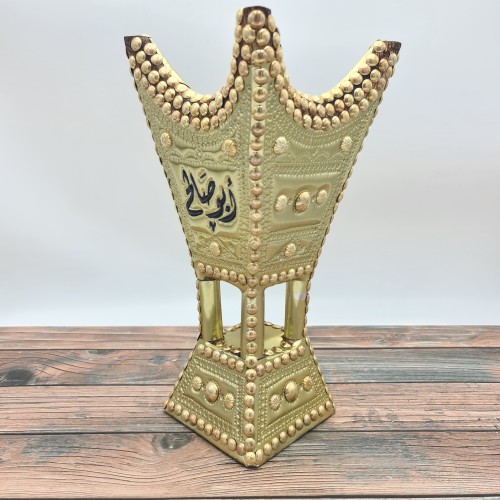 مبخرة أنيقة ذهبي (كبير جدا)