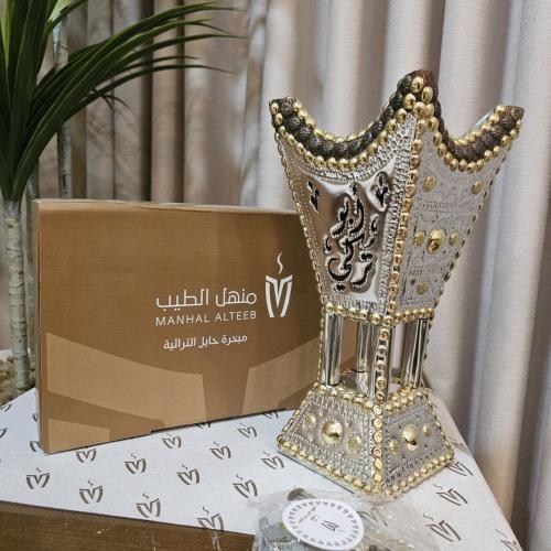 مبخرة حايلية كبيرة جدا تطعيم مسمار زيتي