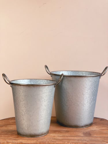 حوض معدني - مقاسين