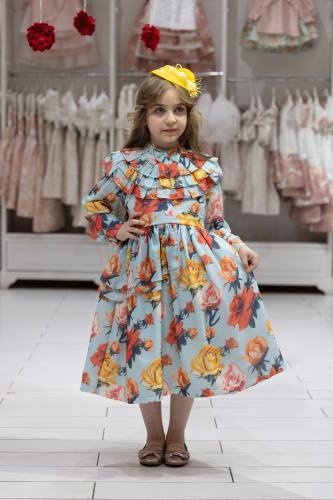Vivi dress blue فستان فيفي سماوي