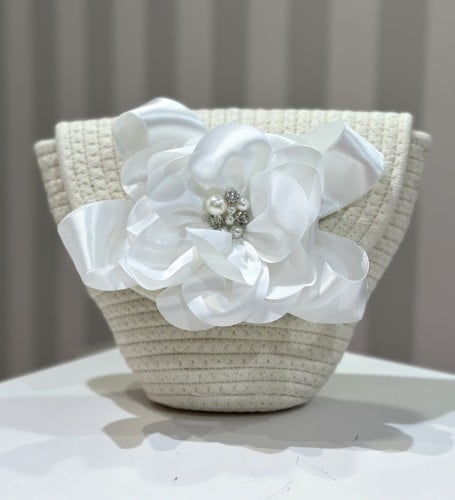 شنطة white flower
