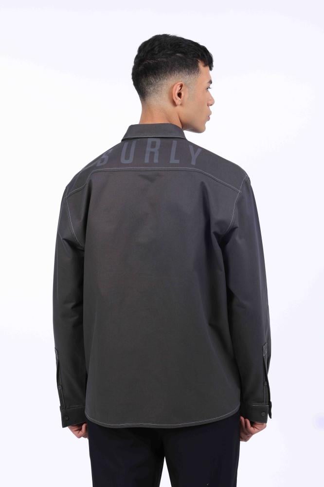 Brown long sleeve shirt