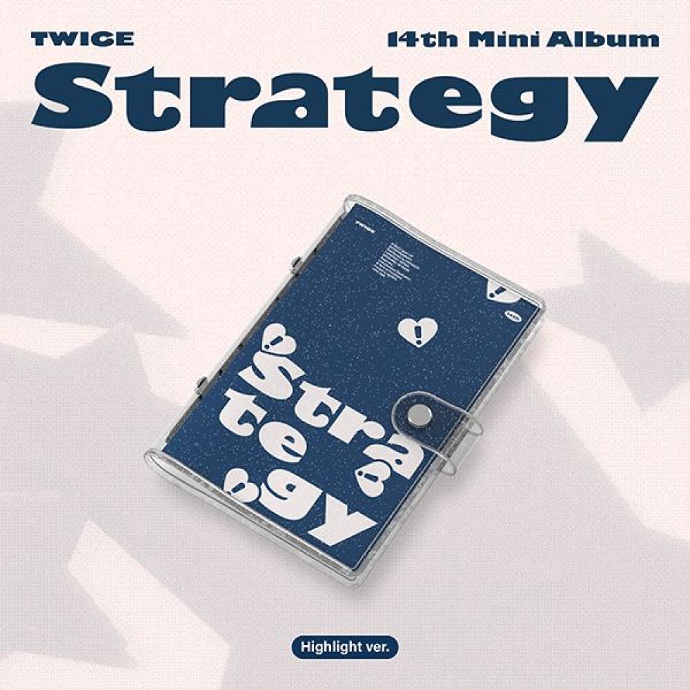 TWICE - 14TH MINI ALBUM [STRATEGY] (Highlight Ver.) | طلب مسبق
