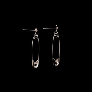حلق المشبك | Safety pin earrings