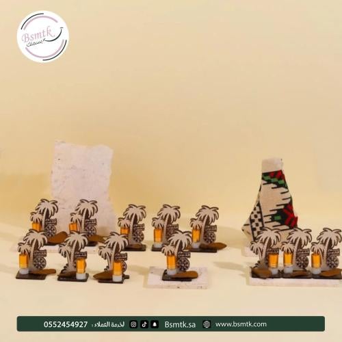 12 حبة مسك مع بخور مع قاعدتوزيعات يوم التاسيس