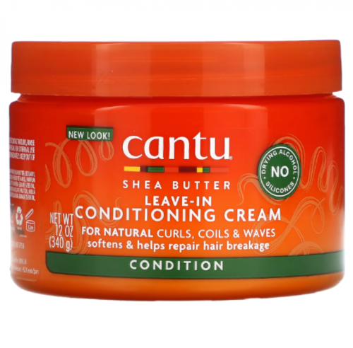 Leave in cantu - كانتو كريم مرطب الشعر بزبدة الشيا...