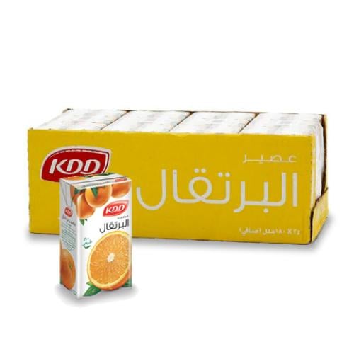 كي دي دي عصير برتقال 24×180مل