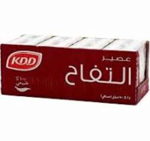 كي دي دي عصير تفاح 180 مل * 24 حبة