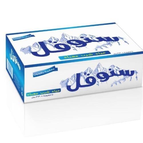 كرتون ماء سنوفل330مل *40