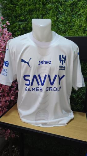 تيشرت نادي الهلال الابيض الجديد 2026
