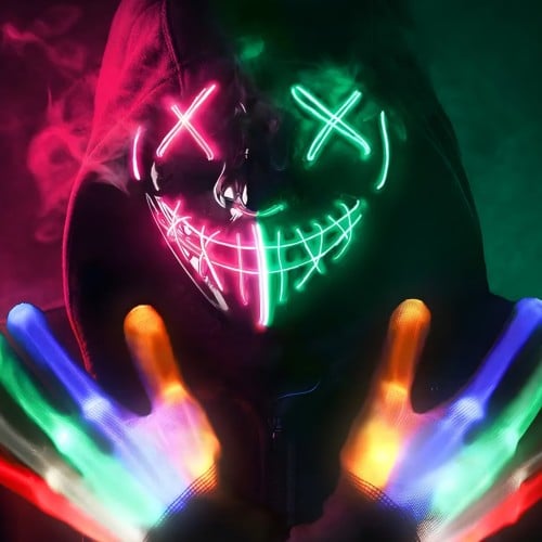 قناع مضيئ LED Mask