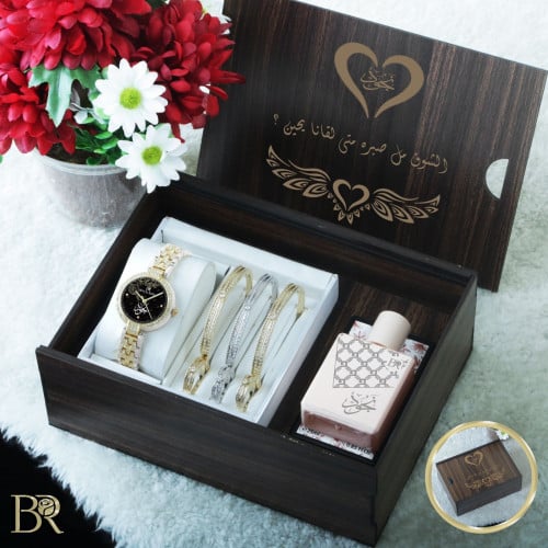 اطقم ساعات نسائية مميزة مع إكسسوارات تصميم حسب الط...