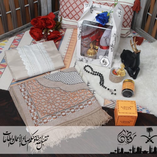 بوكس هدايا رمضانية نسائيه فخمه اقوى العروض سجاد وش...