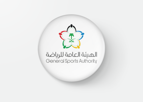 بادج شعار الهيئة العامة للرياضة