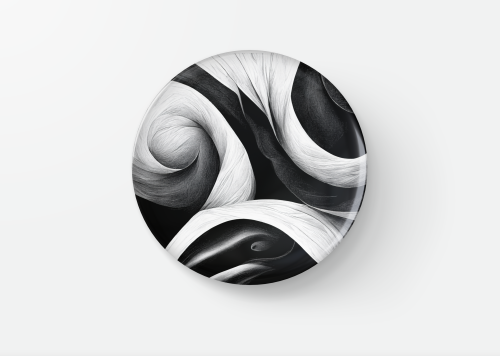 بادج شكل فني