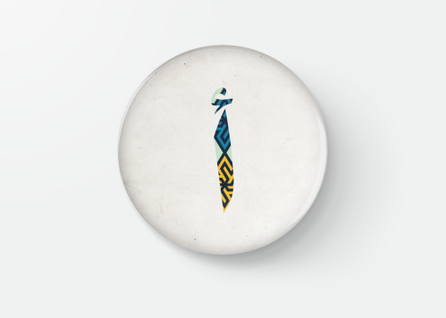 بادج حرف الالف