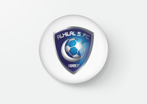 بادج شعار نادي الهلال السعودي