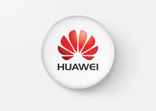 بادج شعار شركة هواوي اللون الاصلي