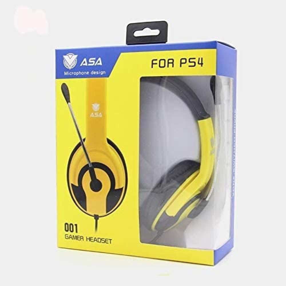 ASA - 001 Wired Over-Ear Gaming Headset 