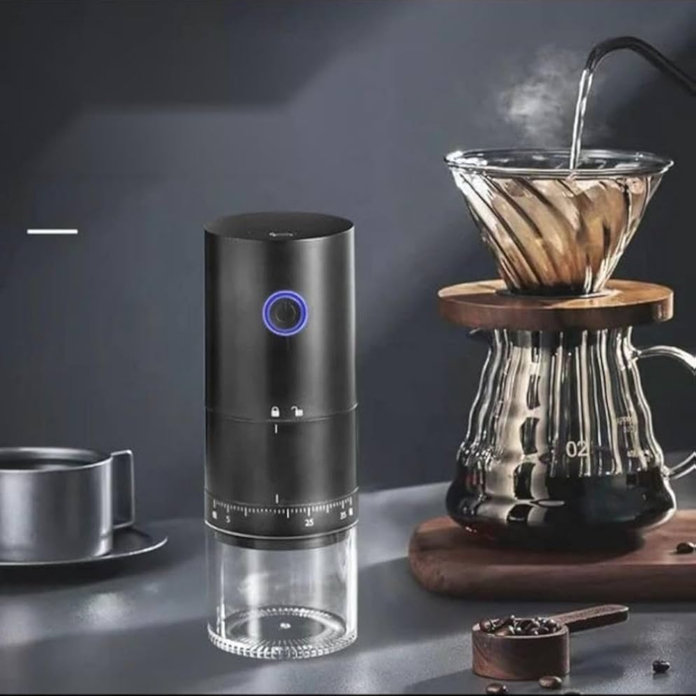 مطحنة قهوة كهربائية مطورة بسعة 30 جرام المطوره