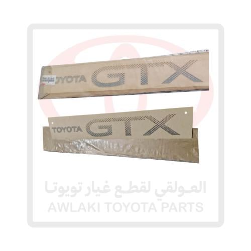 طقم استكر باب خلفي GTX كرسيدا 88-93 أسود أصلي