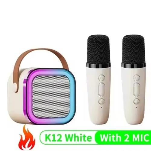 K12 آلة كاريوكي محمولة ، نظام مكبر صوت بالبلوتوث ،...