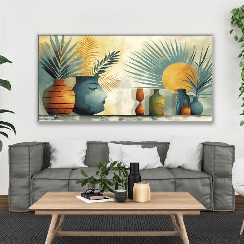 لوحات فن تجريدي بتصميم مودرن