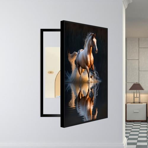 لوحات طبلون عادي خيل تصميم مودرن