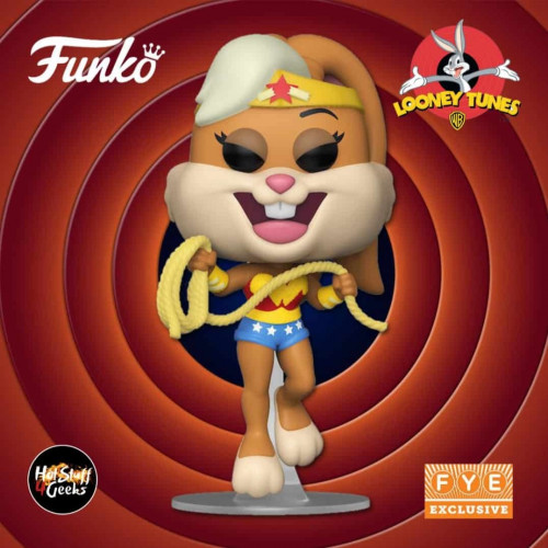 funko pop dc looney tunes lola bunny as wonder woman