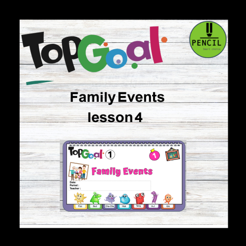 عرض الدرس الرابع من وحدة Family events
