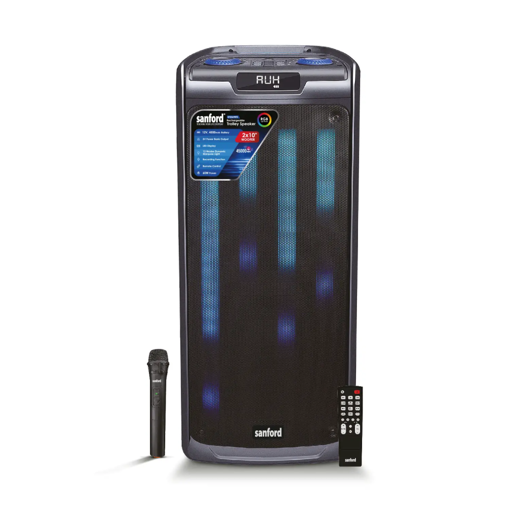 Sanford 60 Watt Speaker with Remote Control SF2269RTS
