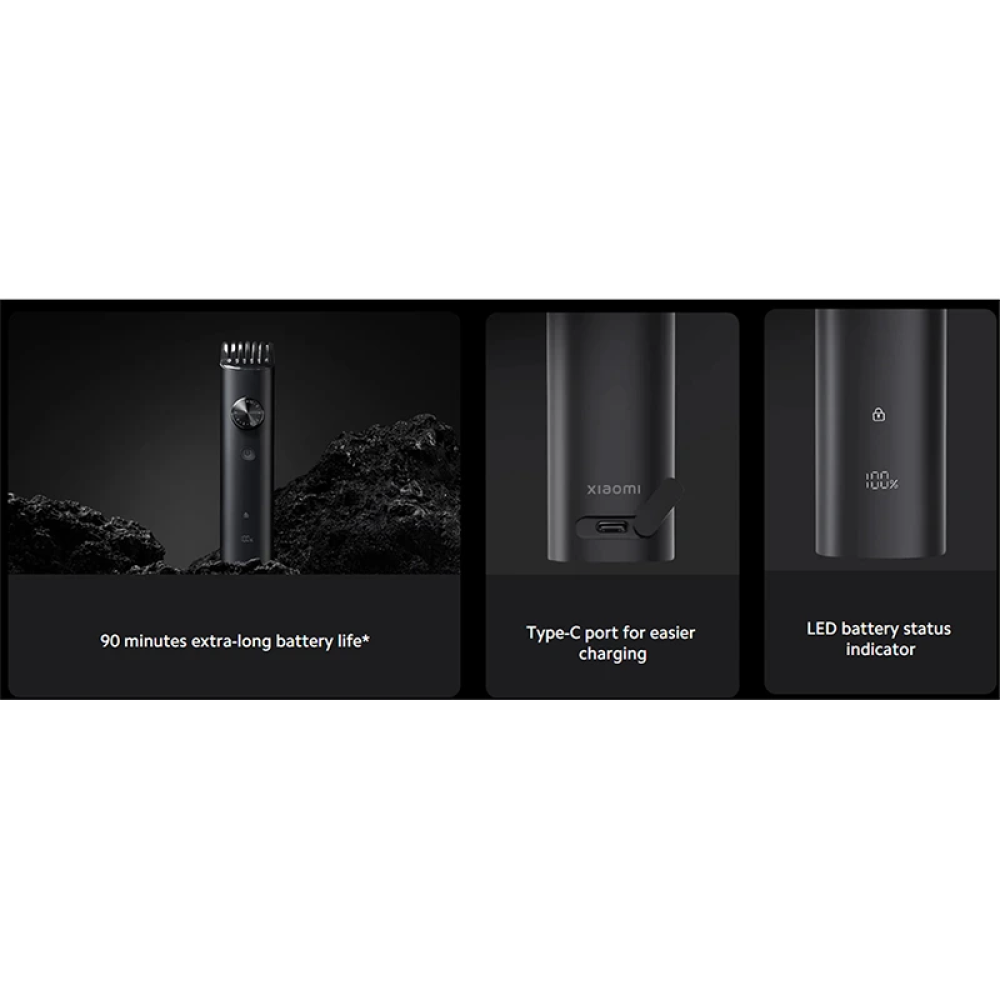 شاومي طقم ماكينة حلاقة برو متعددة الاستخدام - BHR6395GL - اللون أسود