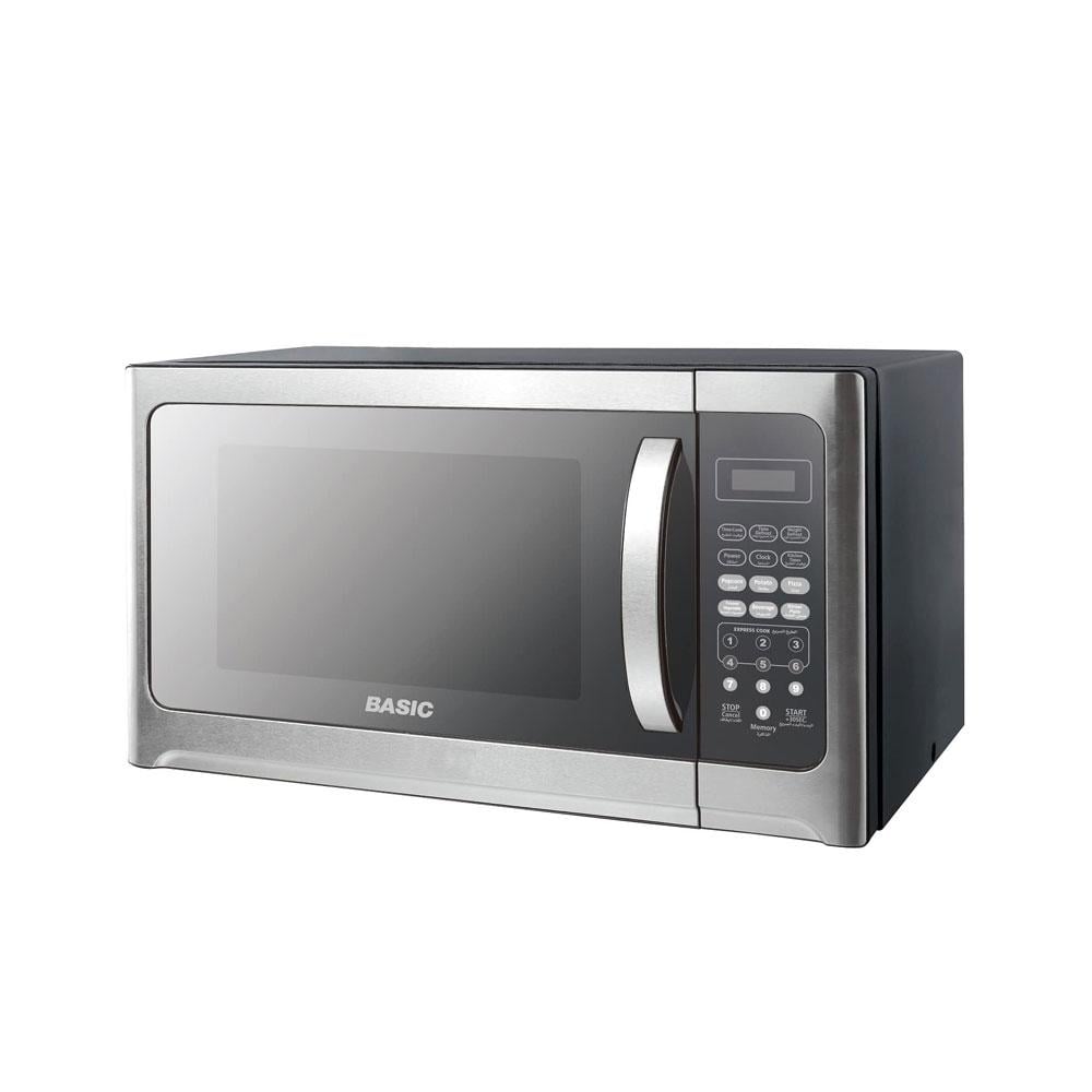 BASIC MICROWAVE 30 Liter ميكرويف بيسك 30 لتر 900 واط استيل - BMO-30SM