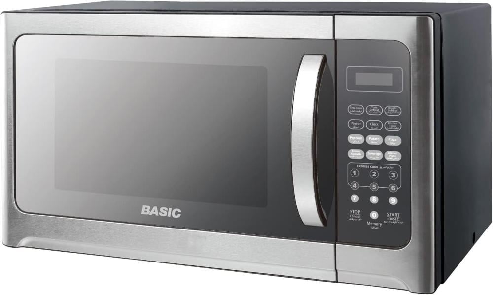 BASIC MICROWAVE 30 Liter ميكرويف بيسك 30 لتر 900 واط استيل - BMO-30SM