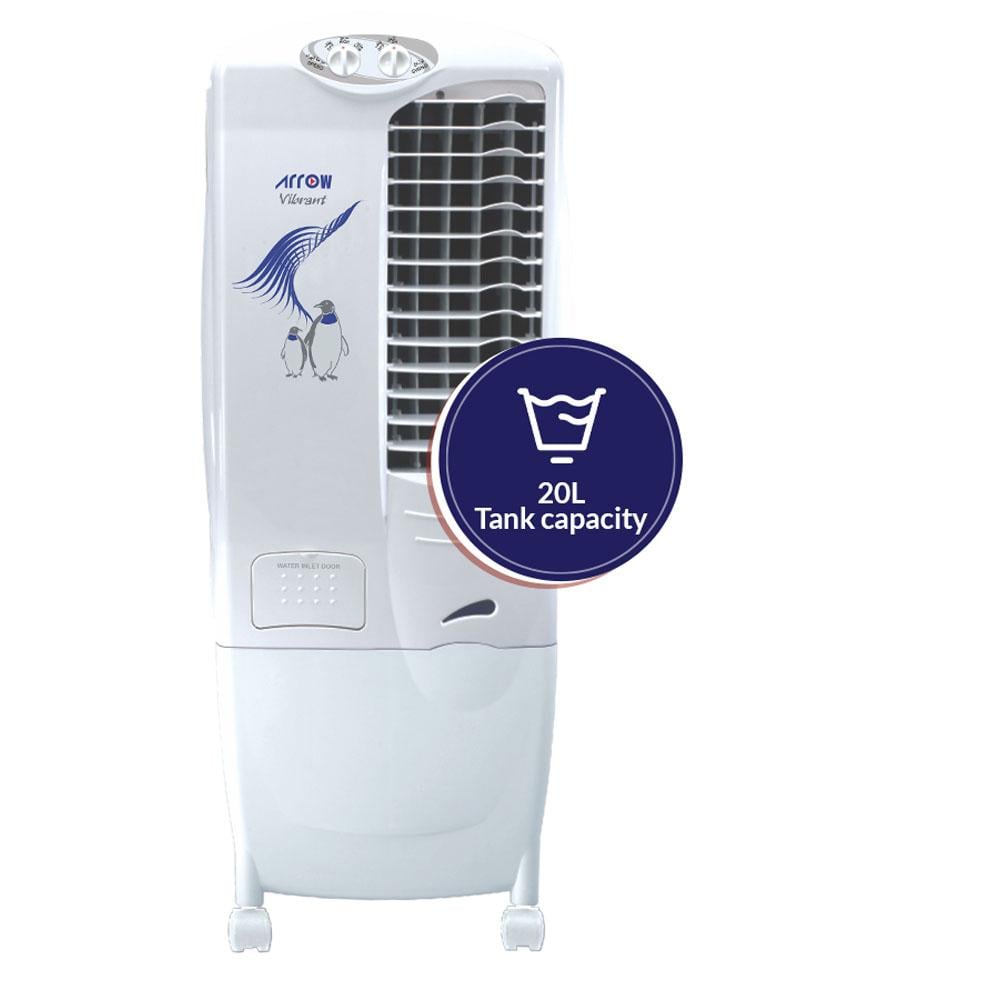 مكيف صحراوي ارو 20 لتر ، اللون  ابيض - RO-20CLV