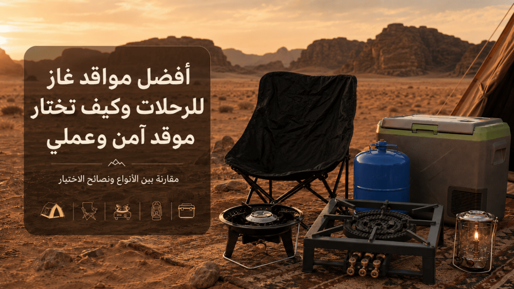 أفضل مواقد غاز للرحلات وكيف تختار موقد آمن وعملي
