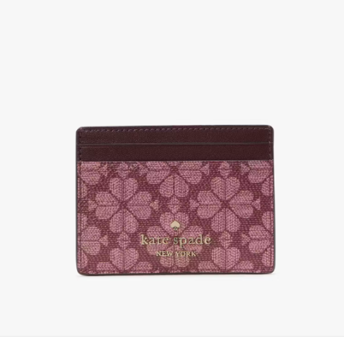 كارد هولدر كيت سبيد  Signature Spade Flower