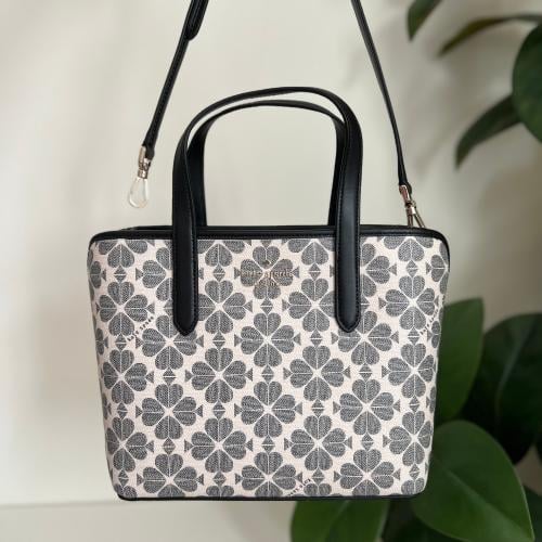 شنطة كيت سبيد small tote سكري واسود